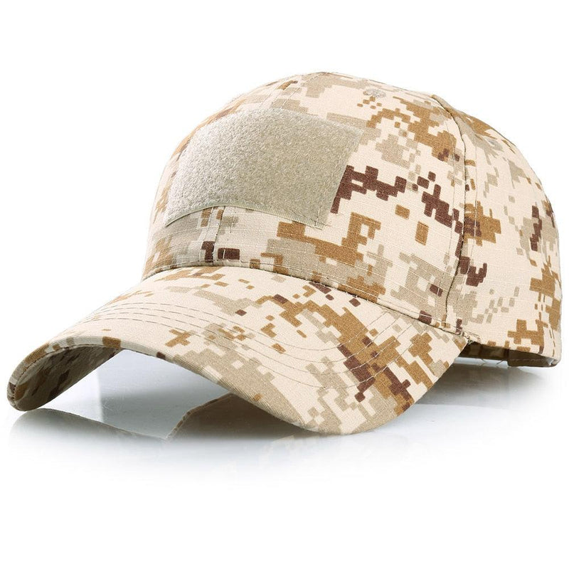 Boné Camuflado Multicamadas Ajustável - SkullHat - Loja Justa