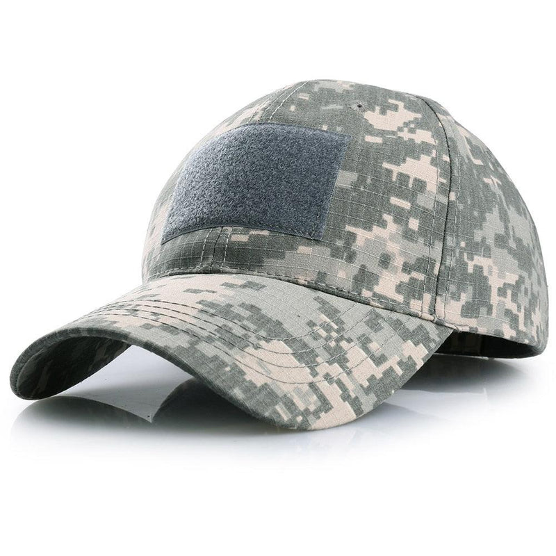 Boné Camuflado Multicamadas Ajustável - SkullHat - Loja Justa