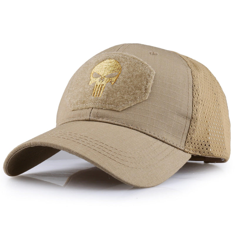 Boné Camuflado Multicamadas Ajustável - SkullHat - Loja Justa