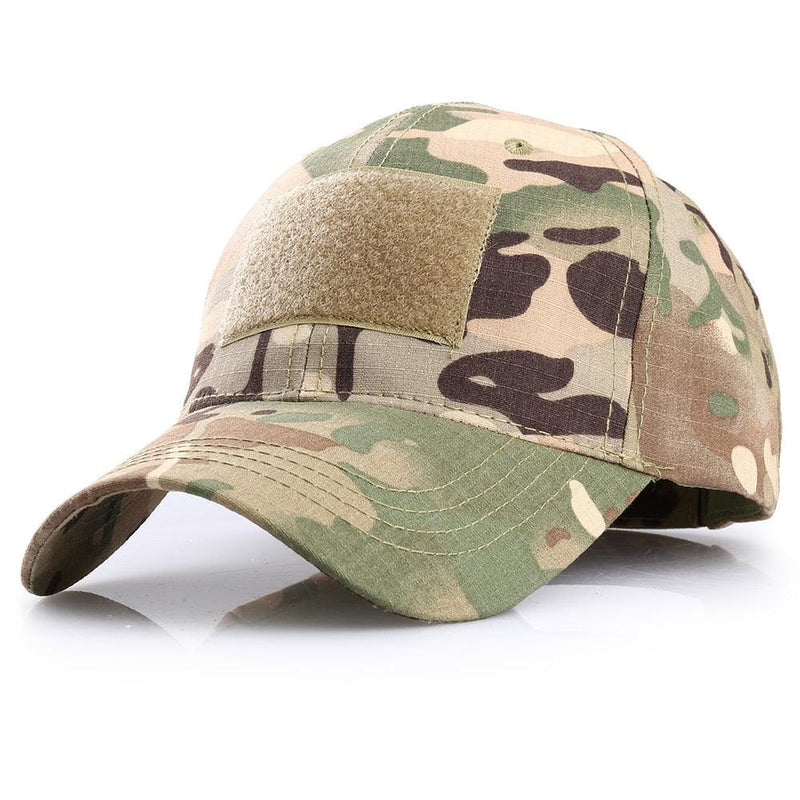 Boné Camuflado Multicamadas Ajustável - SkullHat - Loja Justa