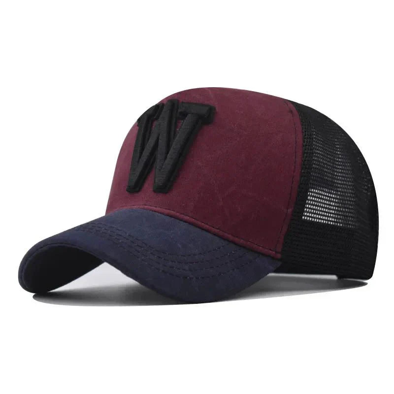 Boné Masculino Trucker Original Aba Curva - Modelo Titan