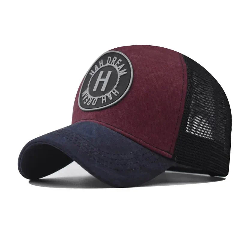 Boné Masculino Trucker Original Aba Curva - Modelo Titan